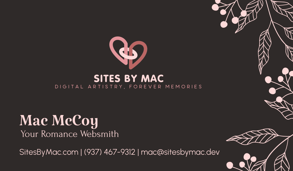 Sites By Mac - Digital Artistry, Forever Memories